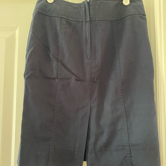 H&M Navy Blue Pencil Skirt (Size 6 US) - Picture 3 of 3